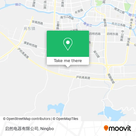 启然电器有限公司 map