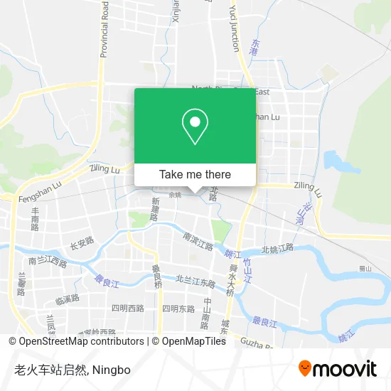 老火车站启然 map