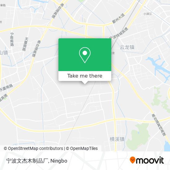宁波文杰木制品厂 map