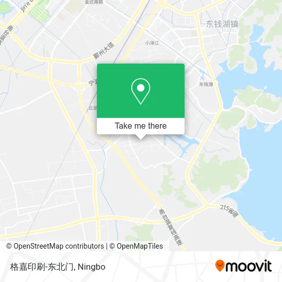 格嘉印刷-东北门 map
