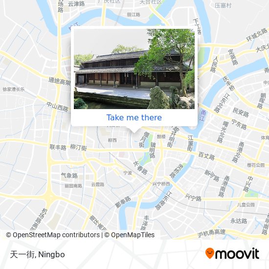 天一街 map