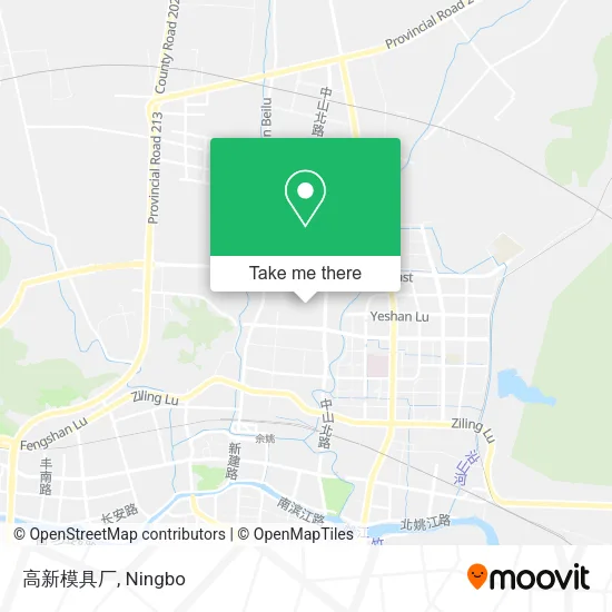 高新模具厂 map