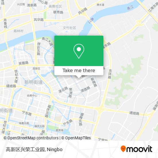 高新区兴荣工业园 map