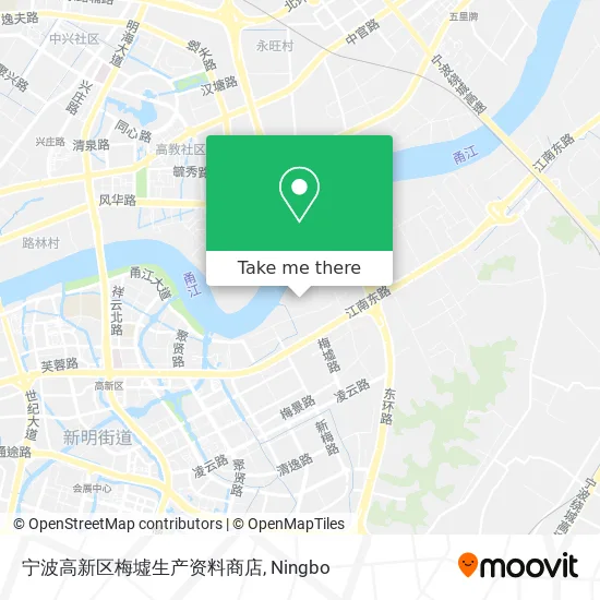 宁波高新区梅墟生产资料商店 map