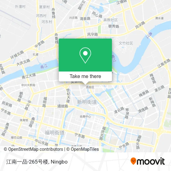 江南一品-265号楼 map