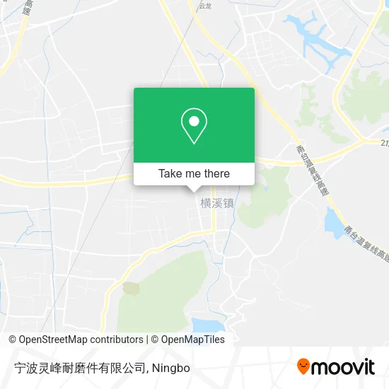 宁波灵峰耐磨件有限公司 map