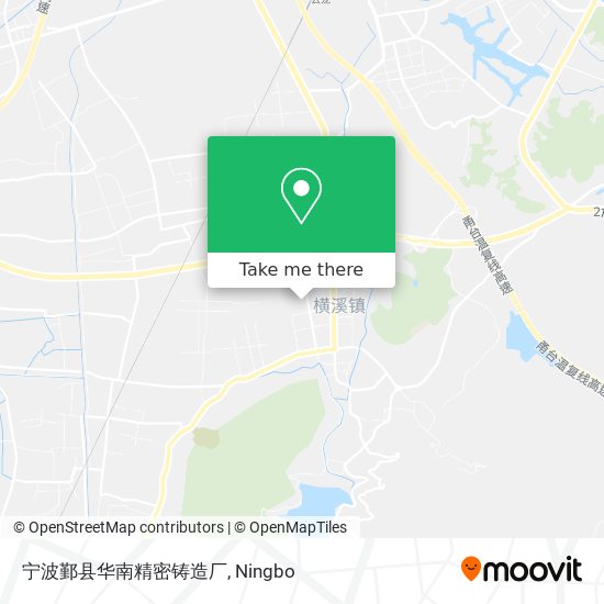 宁波鄞县华南精密铸造厂 map