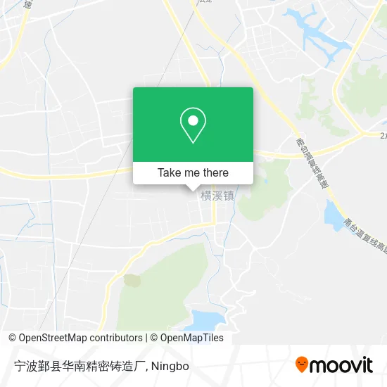 宁波鄞县华南精密铸造厂 map