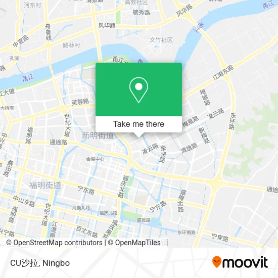 CU沙拉 map
