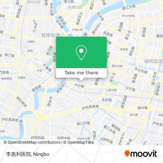 李惠利医院 map