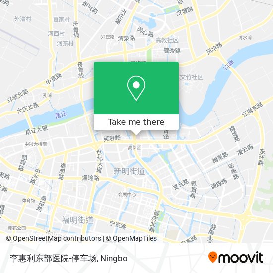 李惠利东部医院-停车场 map