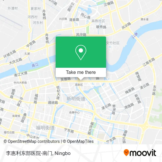 李惠利东部医院-南门 map