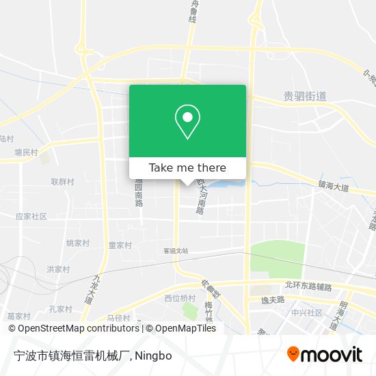 宁波市镇海恒雷机械厂 map