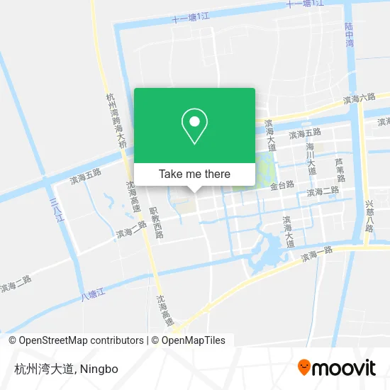 杭州湾大道 map