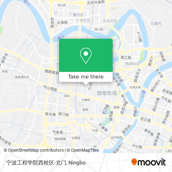 宁波工程学院西校区-北门 map