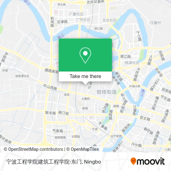 宁波工程学院建筑工程学院-东门 map
