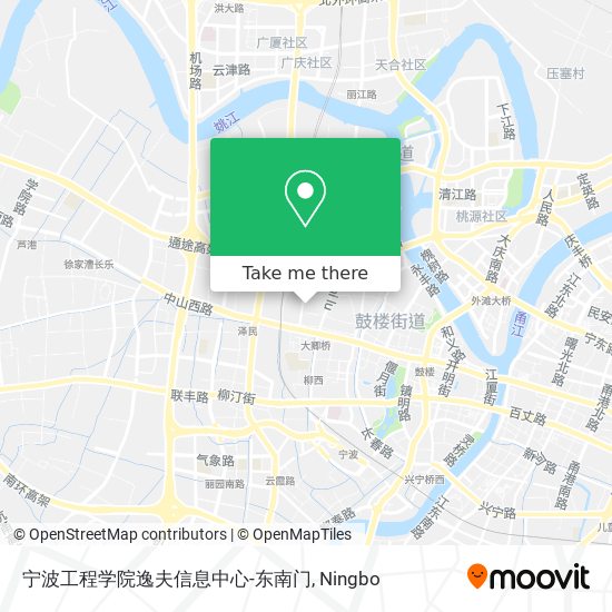 宁波工程学院逸夫信息中心-东南门 map