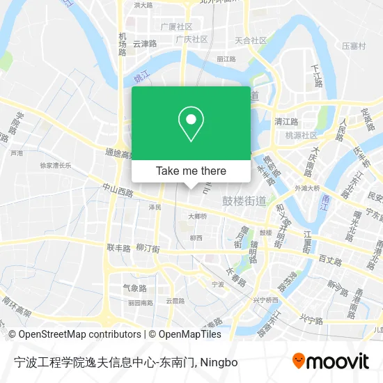 宁波工程学院逸夫信息中心-东南门 map