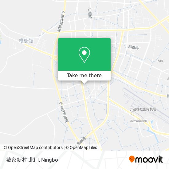 戴家新村-北门 map