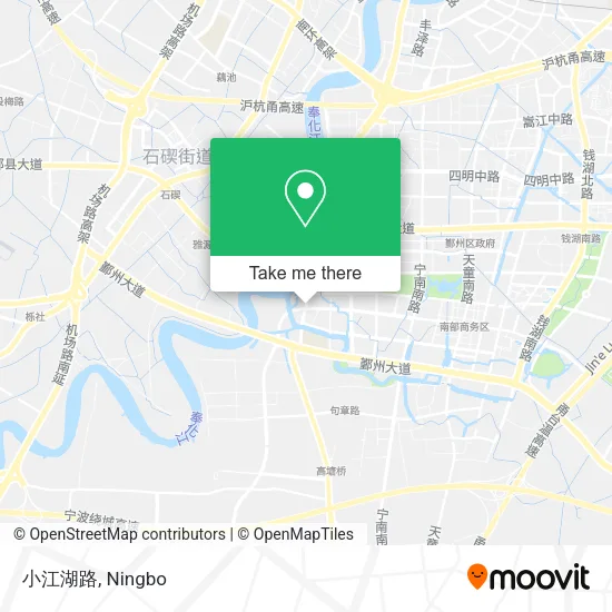 小江湖路 map