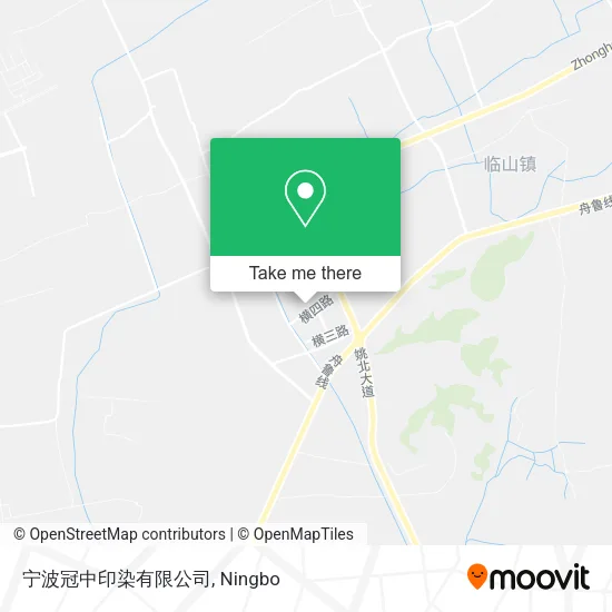 宁波冠中印染有限公司 map