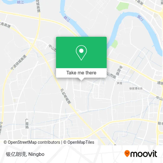 银亿朗境 map