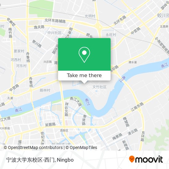 宁波大学东校区-西门 map