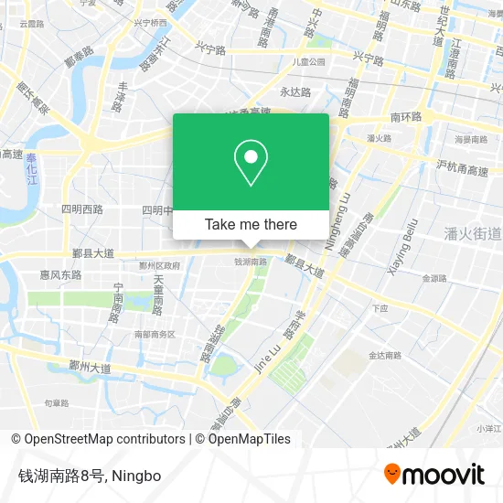 钱湖南路8号 map