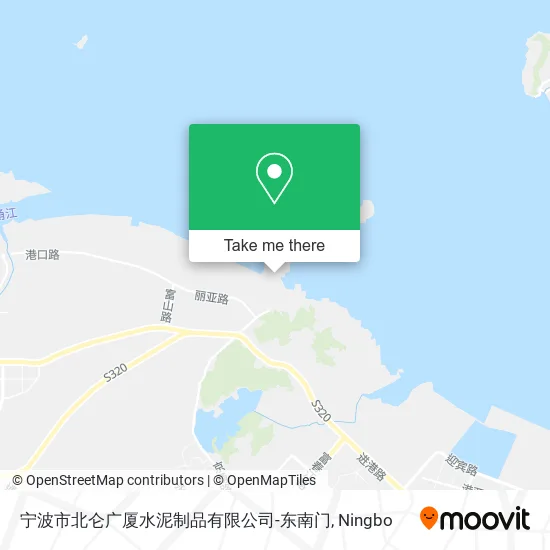宁波市北仑广厦水泥制品有限公司-东南门 map