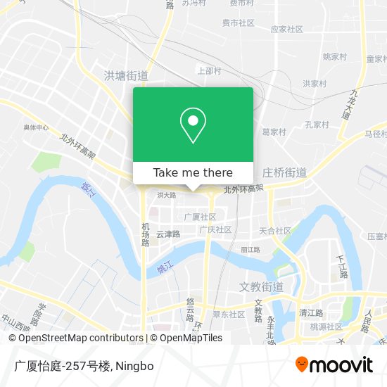 广厦怡庭-257号楼 map
