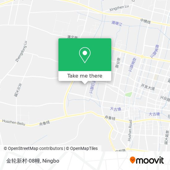 金轮新村-08幢 map