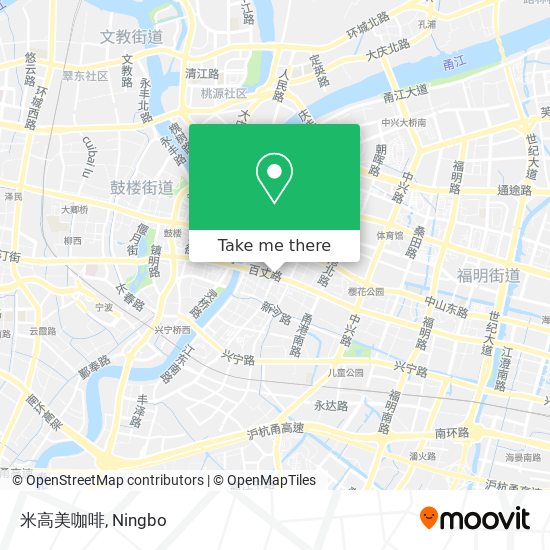 米高美咖啡 map