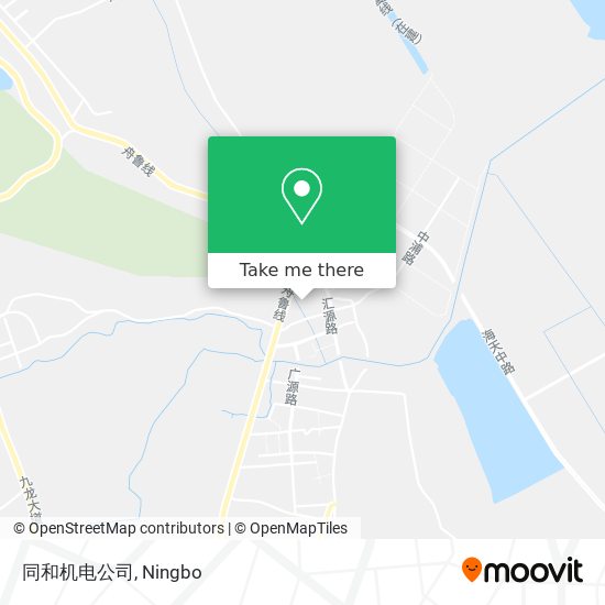 同和机电公司 map