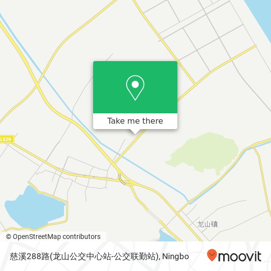 慈溪288路(龙山公交中心站-公交联勤站) map