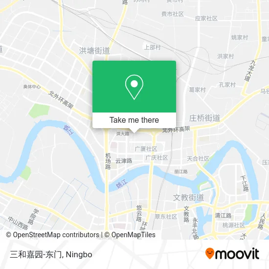 三和嘉园-东门 map