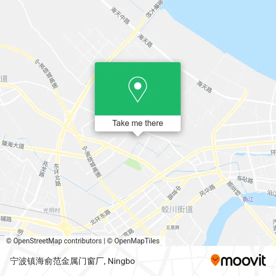 宁波镇海俞范金属门窗厂 map