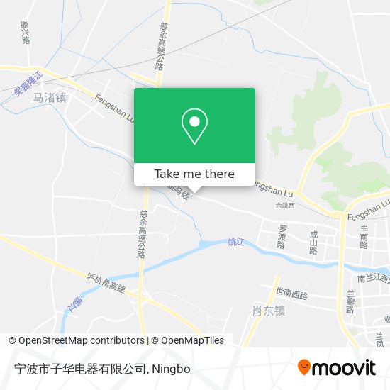 宁波市子华电器有限公司 map