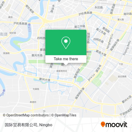 国际贸易有限公司 map