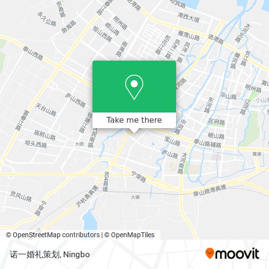 诺一婚礼策划 map