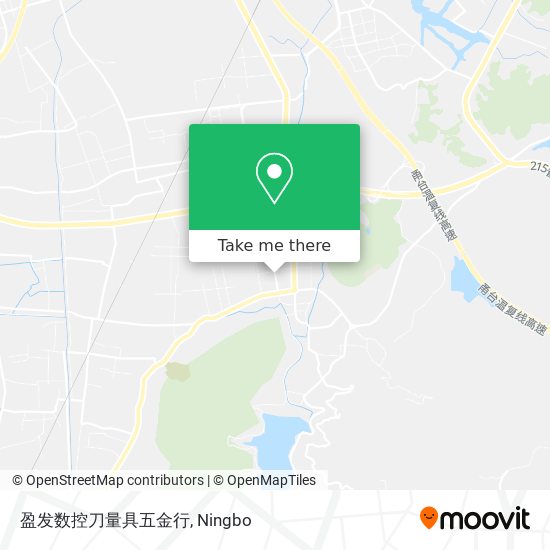 盈发数控刀量具五金行 map