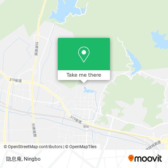 隐息庵 map