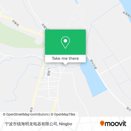 宁波市镇海明龙电器有限公司 map
