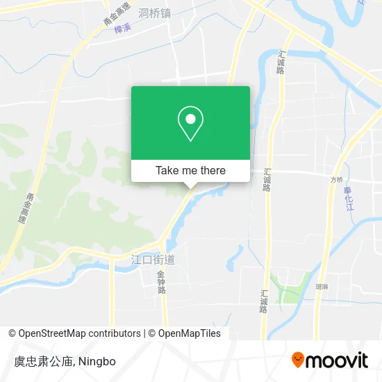 虞忠肃公庙 map