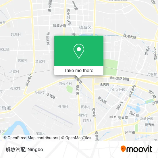 解放汽配 map