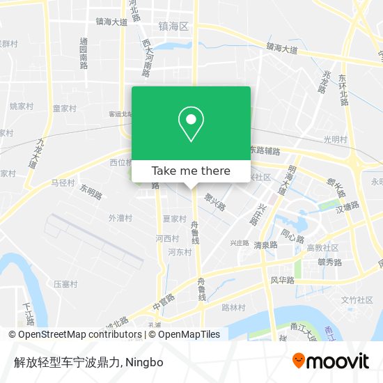 解放轻型车宁波鼎力 map