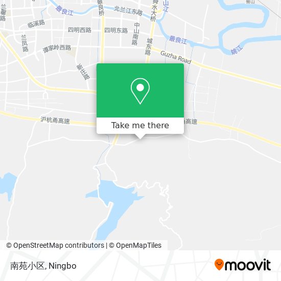 南苑小区 map