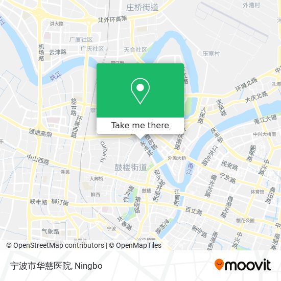 宁波市华慈医院 map