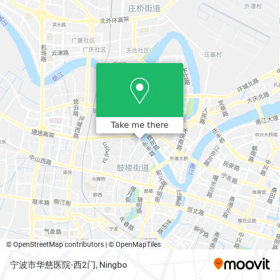 宁波市华慈医院-西2门 map