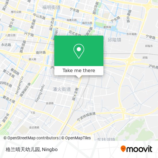 格兰晴天幼儿园 map