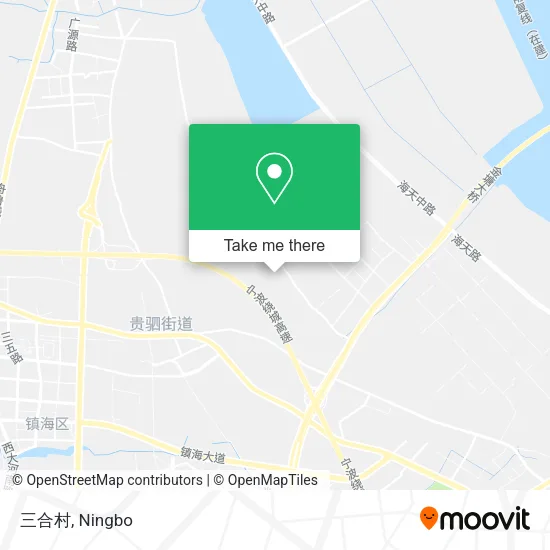 三合村 map